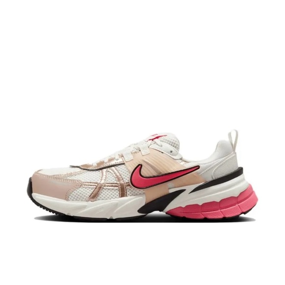 Size 9 - Nike V2K Run Guava Ice Aster Pink Women Running Work Out Shoe No Lid - Picture 1 of 7